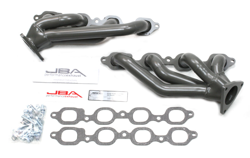 JBA 14-19 GM Truck 5.3L/6.2L DFI 1-5/8in Primary Ti Ctd Cat4Ward Header - Exhaust Mufflers & Tips