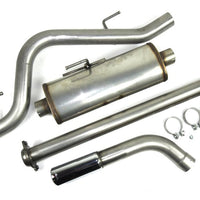 JBA 15-20 Ford F-150 All 2.7L/3.5L/5.0L 409SS Pass Side Single Exit Cat-Back Exhaust - Mufflers & Tips
