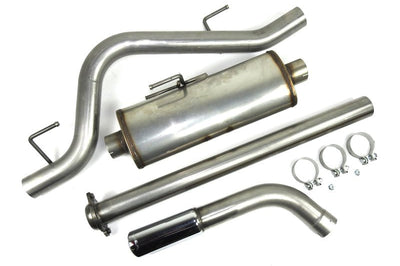 JBA 15-20 Ford F-150 All 2.7L/3.5L/5.0L 409SS Pass Side Single Exit Cat-Back Exhaust - Mufflers & Tips