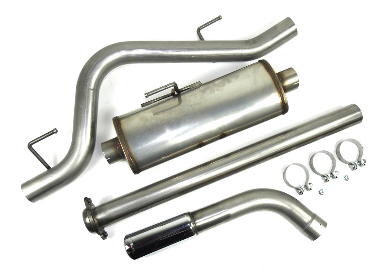 JBA 15-20 Ford F-150 All 2.7L/3.5L/5.0L 409SS Pass Side Single Exit Cat-Back Exhaust - Mufflers & Tips