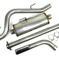 JBA 15-20 Ford F-150 All 2.7L/3.5L/5.0L 409SS Pass Side Single Exit Cat-Back Exhaust - Mufflers & Tips