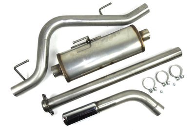 JBA 15-20 Ford F-150 All 2.7L/3.5L/5.0L 409SS Pass Side Single Exit Cat-Back Exhaust - Mufflers & Tips