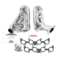 JBA 15-20 Ford Mustang 5.0L 1-3/4in Stainless Steel Silver Ceramic Shorty Header - Exhaust Mufflers & Tips
