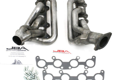 JBA 15-20 Ford Mustang 5.0L Coyote 1-3/4in Primary Raw 409SS Cat4Ward Header - Exhaust Mufflers & Tips