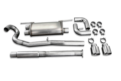 JBA 17-20 Toyota FT86/13-20 Subaru BRZ 2.0L 2-1/2in 304SS Cat-Back Exhaust w/4in Tips - Mufflers &
