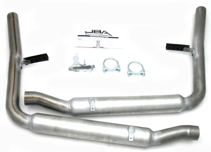 JBA 65-70 Ford Mustang 260-428 409SS GT350R Style Dual Side Header Back Exhaust - Mufflers & Tips