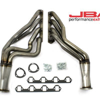 JBA 65-73 Ford Mustang 260-302 SBF T5/TKO/T56 Trans 1-3/4in Primary 304SS Long Tube Header - Exhaust Mufflers & Tips
