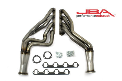 JBA 65-73 Ford Mustang 260-302 SBF T5/TKO/T56 Trans 1-3/4in Primary 304SS Long Tube Header - Exhaust Mufflers & Tips