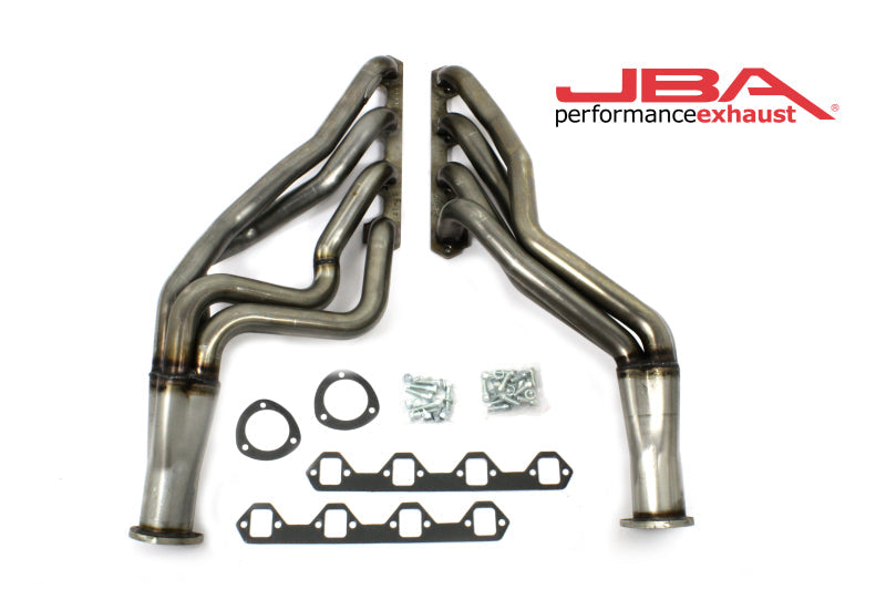 JBA 65-73 Ford Mustang 260-302 SBF T5/TKO/T56 Trans 1-3/4in Primary 304SS Long Tube Header - Exhaust Mufflers & Tips