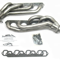 JBA 65-73 Ford Mustang 260-302 SBF w/GT40-P Heads 1-5/8in Primary Raw 409SS Mid Length Header - Exhaust Mufflers & Tips