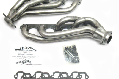 JBA 65-73 Ford Mustang 260-302 SBF w/GT40-P Heads 1-5/8in Primary Raw 409SS Mid Length Header - Exhaust Mufflers & Tips