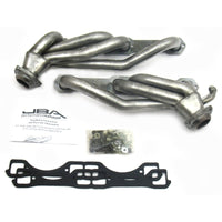 JBA 96-00 GM Truck 5.0L/5.7L SBC w/o A.I.R. 1-1/2in Primary Raw 409SS Cat4Ward Header - Exhaust Mufflers & Tips