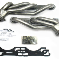 JBA 96-00 GM Truck 5.0L/5.7L SBC w/o A.I.R. 1-1/2in Primary Raw 409SS Cat4Ward Header - Exhaust Mufflers & Tips
