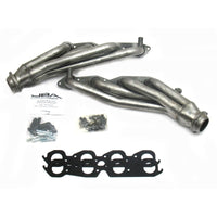 JBA 96-00 GM Truck 7.4L Voretc w/EGR & A.I.R. 1-3/4in Primary Raw 409SS Cat4Ward Header - Exhaust Mufflers Tips