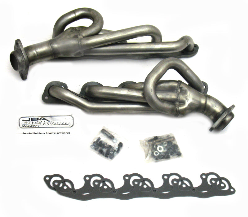 JBA 96-02 Dodge Ram 8.0L V10 1-1/2in Primary Raw 409SS 1950S Cat4Ward Header - Exhaust Mufflers & Tips