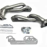 JBA 96-03 Dodge Truck 3.9L V6 1-1/2in Primary Raw 409SS Cat4Ward Header - Exhaust Mufflers & Tips