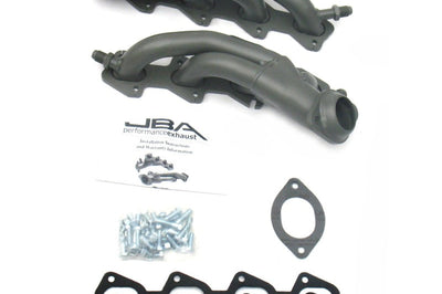 JBA 96-97 Ford Mustang 4.6L 4V 1-5/8in Primary Ti Ctd Cat4Ward Header - Exhaust Mufflers & Tips
