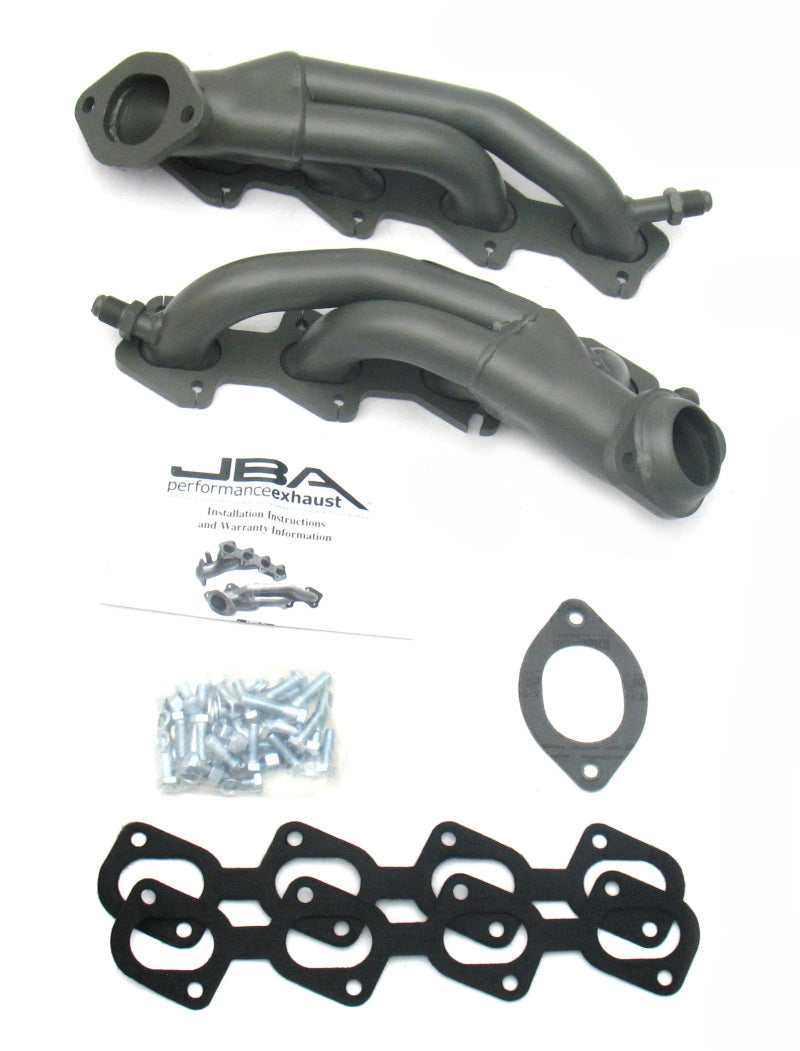 JBA 96-97 Ford Mustang 4.6L 4V 1-5/8in Primary Ti Ctd Cat4Ward Header - Exhaust Mufflers & Tips