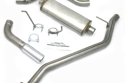 JBA 99-06 Chevrolet Silverado1500 Ext Cab Short Bed 4.3-5.3L 409SS Single Cat-Back Exhaust - Mufflers & Tips