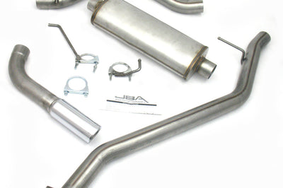JBA 99-06 Chevrolet Silverado1500 Ext Cab Short Bed 4.3-5.3L 409SS Single Cat-Back Exhaust - Mufflers & Tips