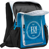 FLY RACING Jump Pack Backpack Blue/White - Luggage
