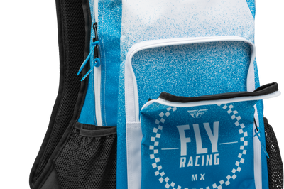 FLY RACING Jump Pack Backpack Blue/White - Luggage