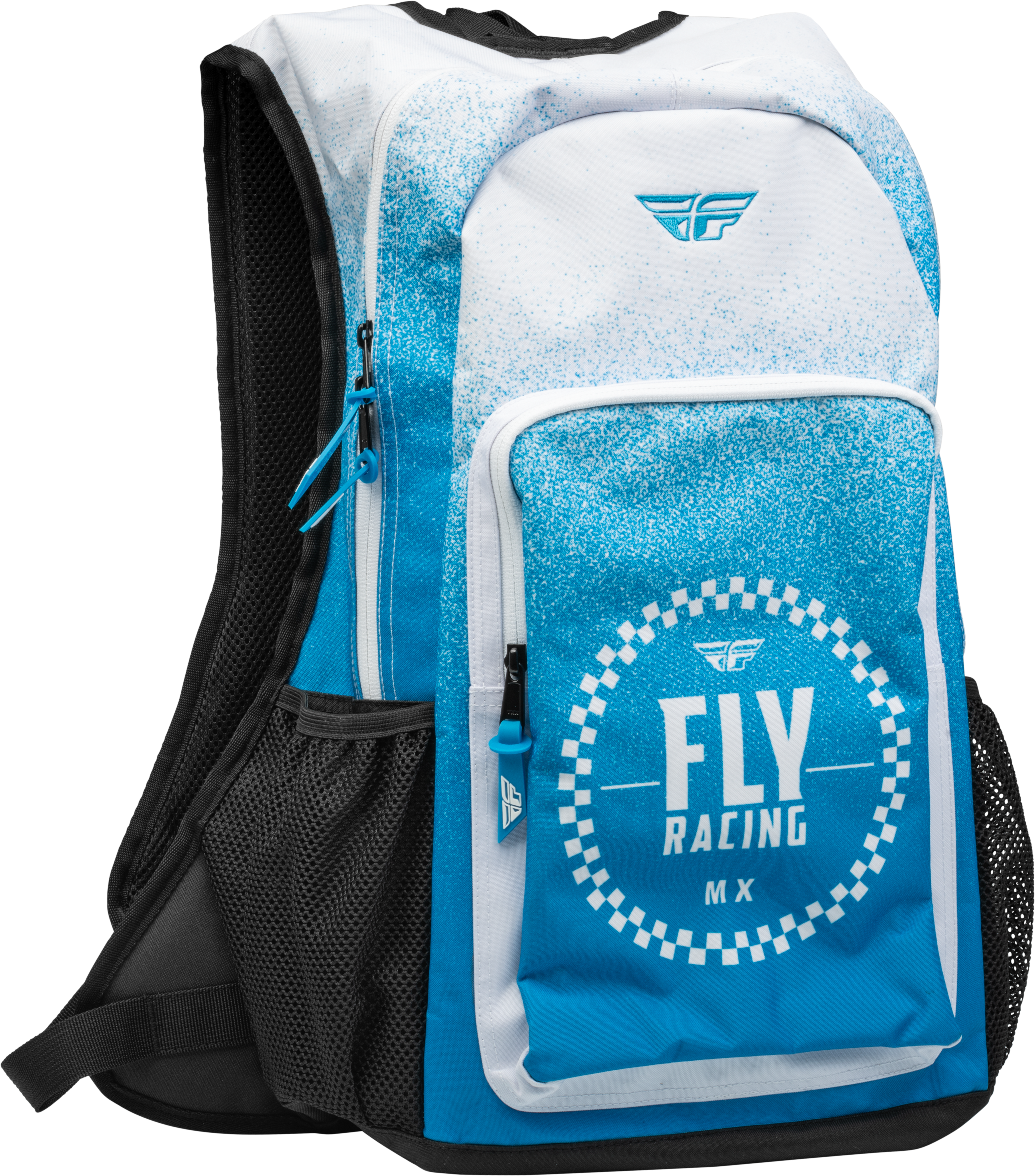 FLY RACING Jump Pack Backpack Blue/White - Luggage