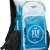 FLY RACING Jump Pack Backpack Blue/White - Luggage