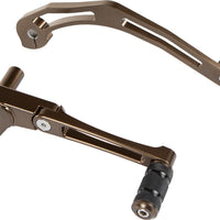 SANTORO FABWORX Just The Tip Adj Brk Arm Softail W/Mids Bronze