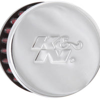 K&N Engineering 0.625 inch ID 2 OD 1.5 H Clamp On Crankcase Vent Filter - Air Filters