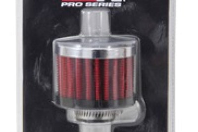 K&N Engineering 0.625 inch ID 2 OD 1.5 H Clamp On Crankcase Vent Filter - Air Filters