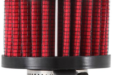 K&N Engineering 0.625 inch ID 2 OD 1.5 H Clamp On Crankcase Vent Filter - Air Filters