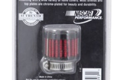 K&N Engineering 0.75 inch ID 1.375 OD 1.125 H Clamp On Crankcase Vent Filter - Air Filters