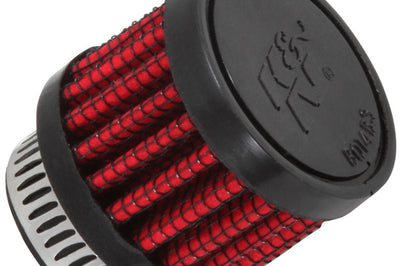 K&N Engineering 0.75 inch ID 1.375 OD 1.125 H Clamp On Crankcase Vent Filter - Air Filters