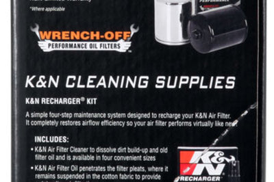 K&N Engineering 01-11 Harley Davidson FX / FL Aircharger Performance Intake Kit - Misc Powersports