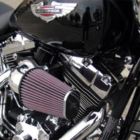 K&N Engineering 01-11 Harley Davidson FX / FL Aircharger Performance Intake Kit - Misc Powersports