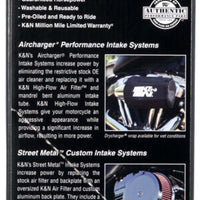 K&N Engineering 01-11 Harley Davidson FX / FL Aircharger Performance Intake Kit - Misc Powersports
