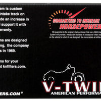 K&N Engineering 01-11 Harley Davidson FX / FL Aircharger Performance Intake Kit - Misc Powersports