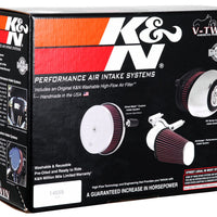 K&N Engineering 01-11 Harley Davidson FX / FL Aircharger Performance Intake Kit - Misc Powersports