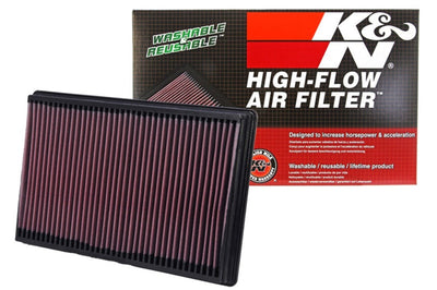 K&N Engineering 02-10 Dodge Ram 1500/2500/3500 3.7/4.7/5.7L Drop In Air Filter - Filters