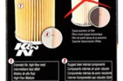 K&N Engineering 03-05 Neon SRT-4 / Lotus Elise Performance Gold Oil Filter - Oils & Filters