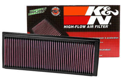 K&N Engineering 05-10 VW Jetta/Passat / 07-10 Tiguan / 09-10 GTi / 06-09 EOS Drop In Air Filter - Filters