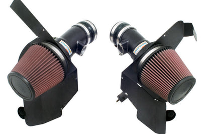 K&N Engineering 06-07 BMW M5 5.0L Flat Black Typhoon Short Ram Intake - Air Systems