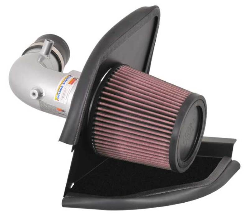 K&N Engineering 07-09 Mazdaspeed3 Silver Typhoon Short Ram Intake - Air Systems