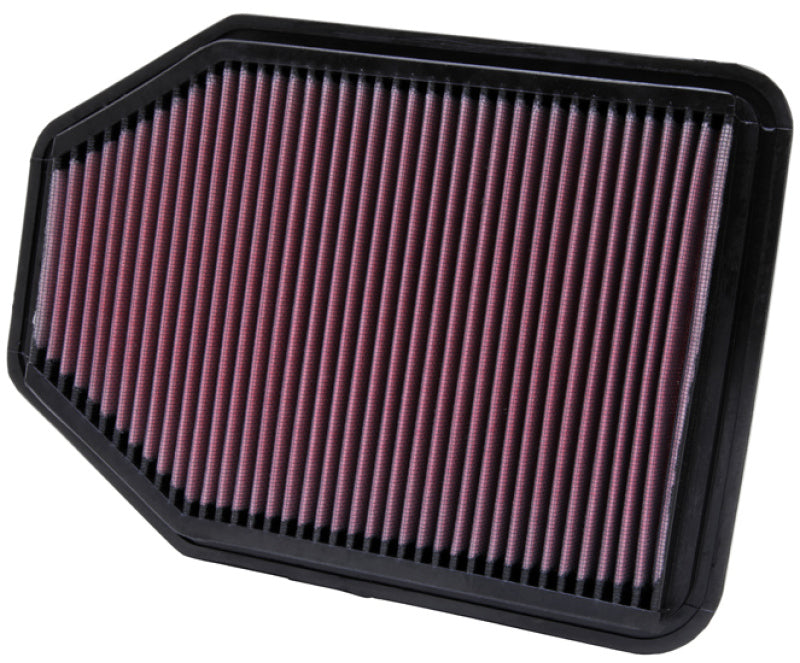 K&N Engineering 07-10 Jeep Wrangler 3.8L V6 Drop In Air Filter - Filters