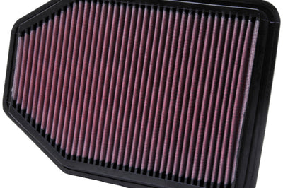 K&N Engineering 07-10 Jeep Wrangler 3.8L V6 Drop In Air Filter - Filters