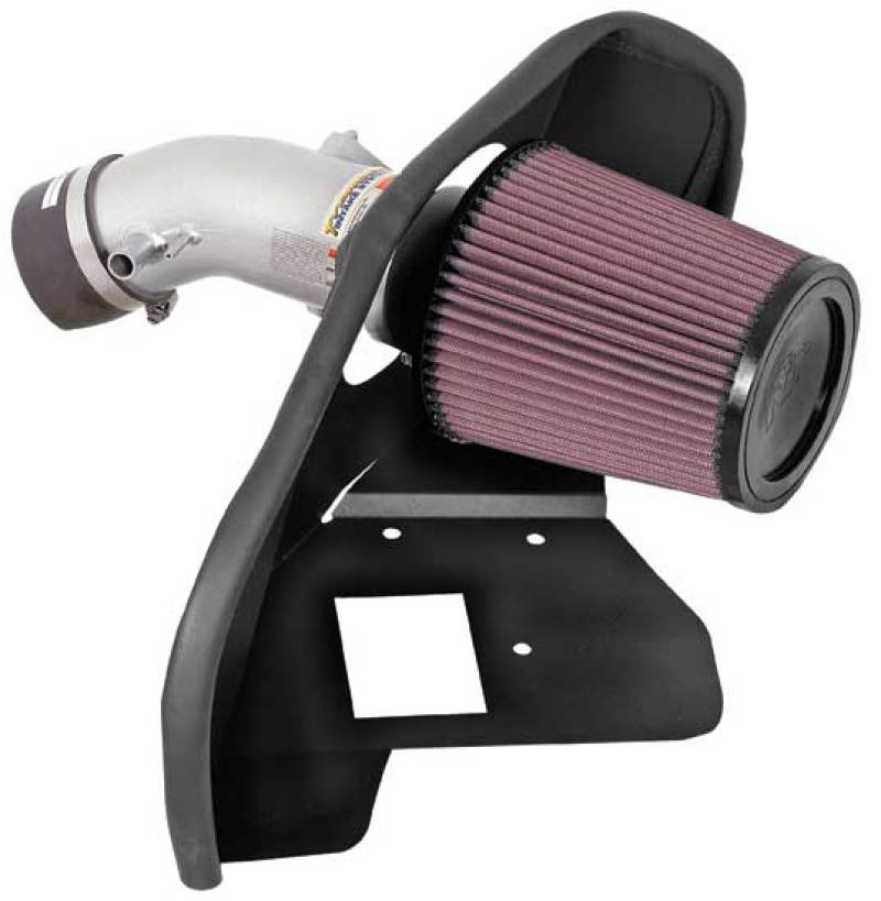 K&N Engineering 07-10 Toyota Camry V6-3.5L Silver Typhoon Short Ram Intake - Air Systems
