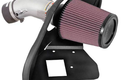 K&N Engineering 07-10 Toyota Camry V6-3.5L Silver Typhoon Short Ram Intake - Air Systems