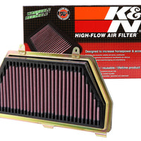 K&N Engineering 07-12 Honda CBR600RR Replacement Air Filter - Misc Powersports