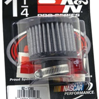 K&N Engineering 1.25in Flange ID x 3in OD 2.5 inch H Rubber Base Crankcase Vent Filter - Air Filters